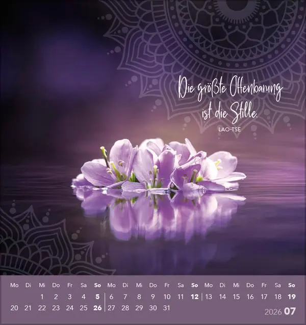 Bild: 9783731889120 | Achtsamkeit 2026 | Verlag Korsch | Kalender | 13 S. | Deutsch | 2026