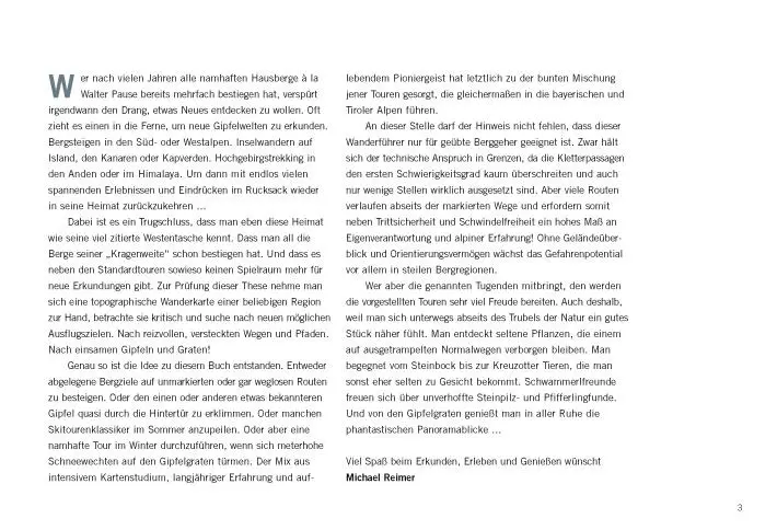 Bild: 9783981299120 | Einsame Gipfel und Grate | Michael Reimer | Taschenbuch | Deutsch