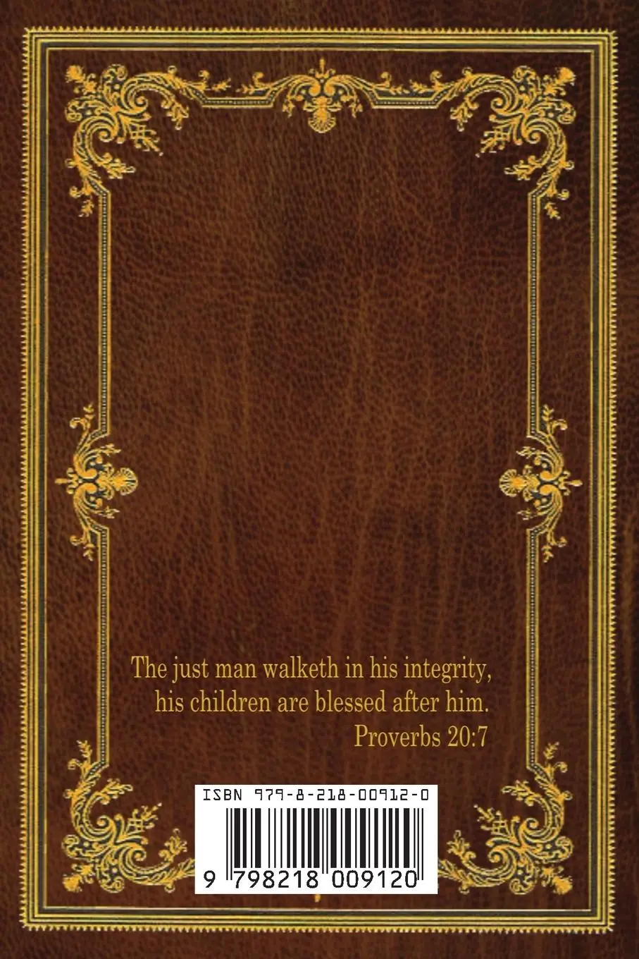 Rückseite: 9798218009120 | The Book of Proverbs | God's Book of Wisdom | Gerry D Fox | Buch