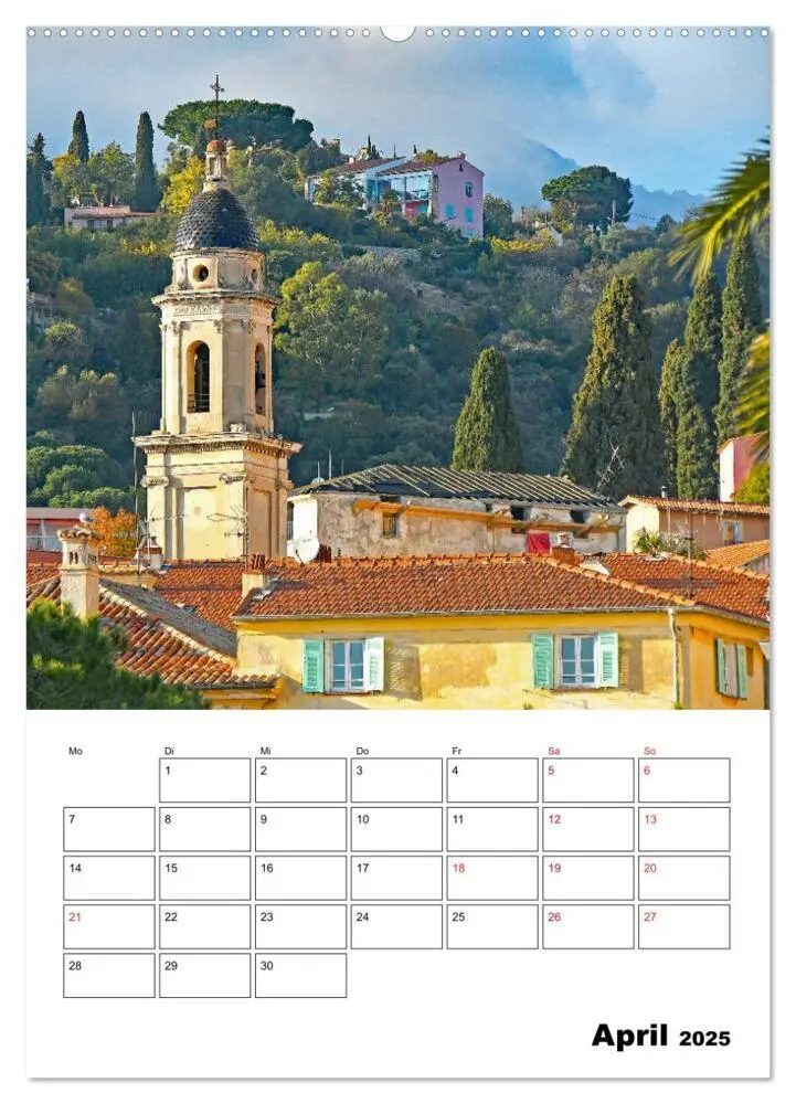 Bild: 9783435939220 | Côte d'Azur - Reiseziel am Mittelmeer (Wandkalender 2025 DIN A2...