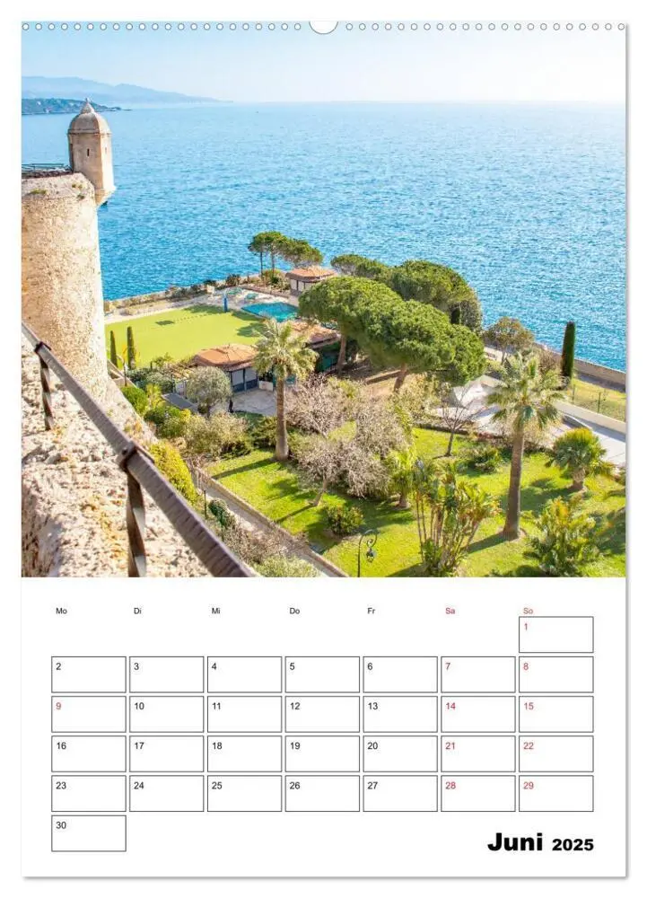 Bild: 9783435939220 | Côte d'Azur - Reiseziel am Mittelmeer (Wandkalender 2025 DIN A2...