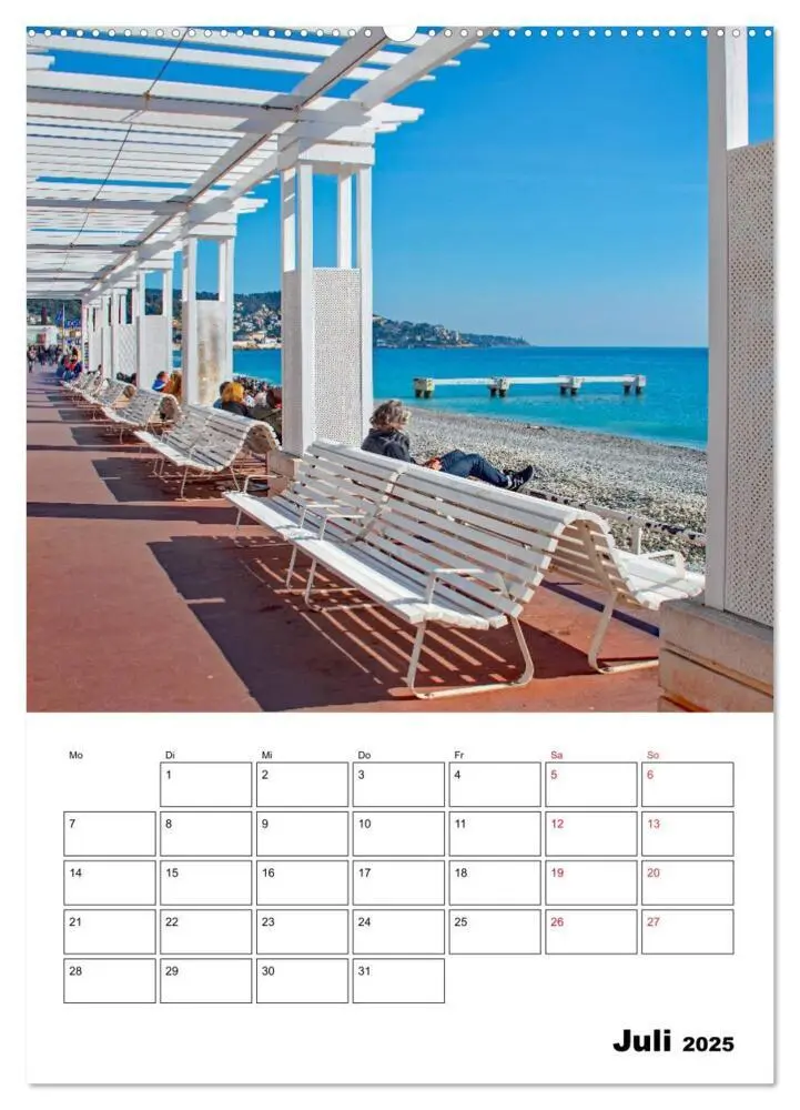 Bild: 9783435939220 | Côte d'Azur - Reiseziel am Mittelmeer (Wandkalender 2025 DIN A2...