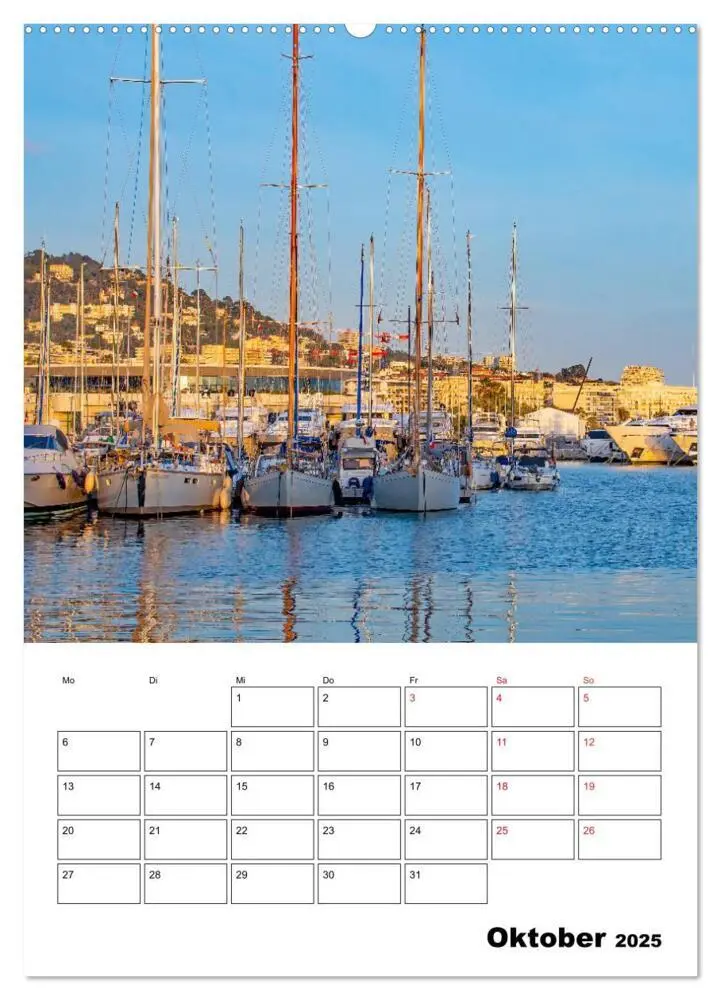 Bild: 9783435939220 | Côte d'Azur - Reiseziel am Mittelmeer (Wandkalender 2025 DIN A2...
