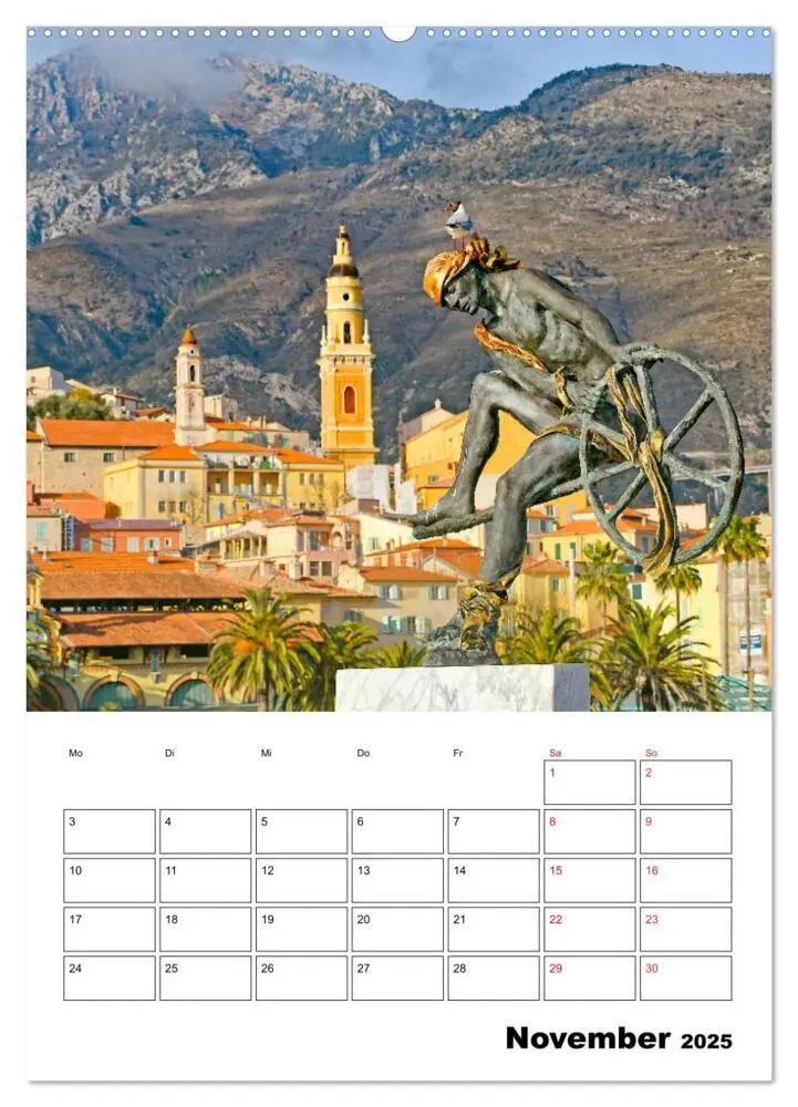 Bild: 9783435939220 | Côte d'Azur - Reiseziel am Mittelmeer (Wandkalender 2025 DIN A2...