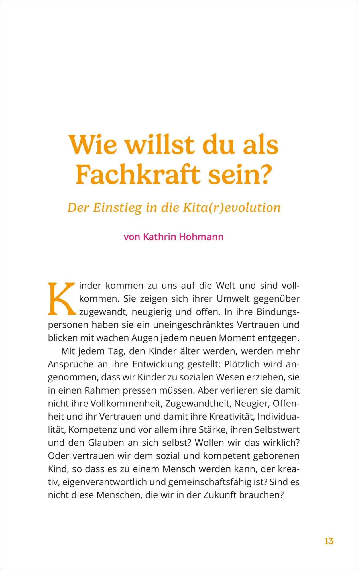 Bild: 9783451399220 | Kitarevolution Band 1. Zeit für Veränderung | Kathrin Hohmann (u. a.)