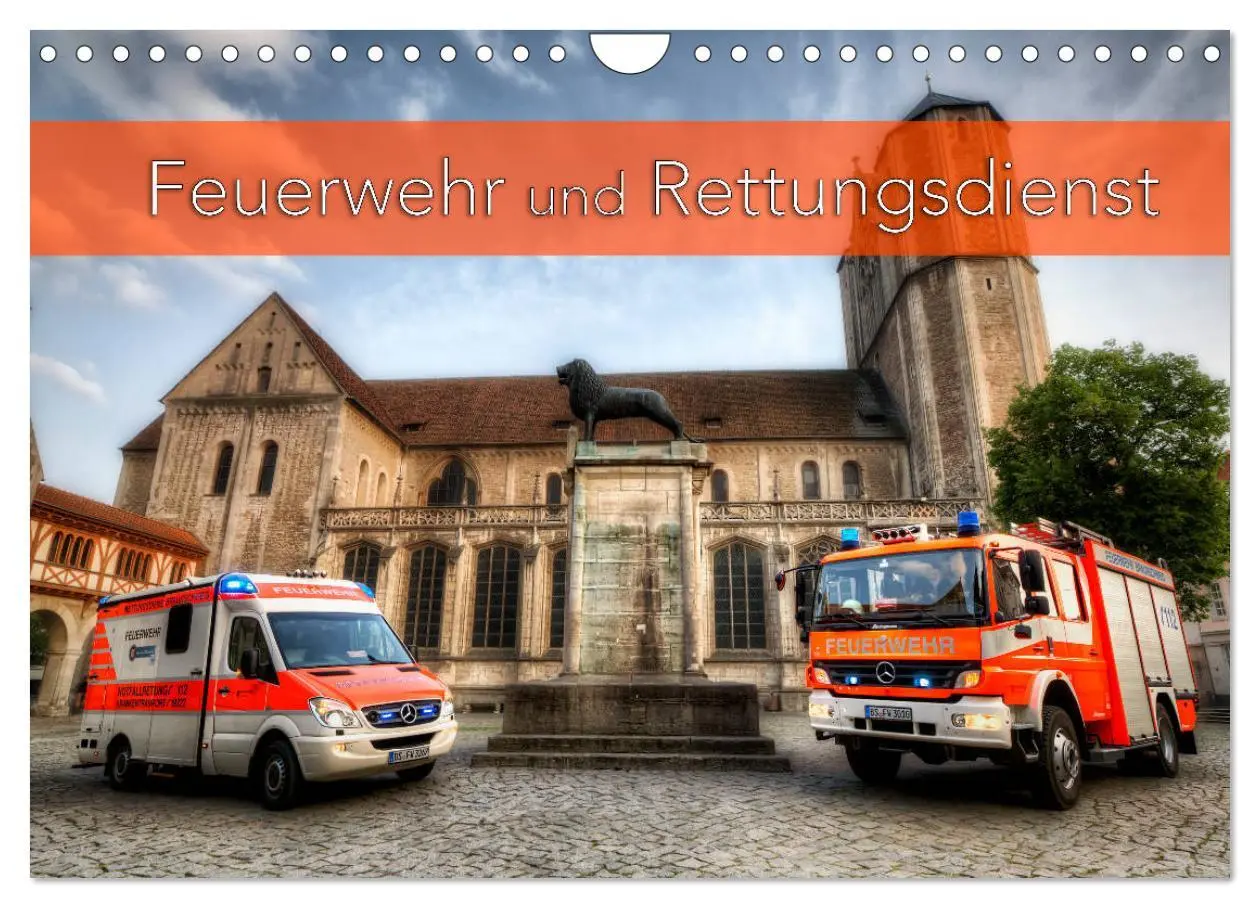 Cover: 9783457889220 | Feuerwehr und Rettungsdienst (Wandkalender 2026 DIN A4 quer),...