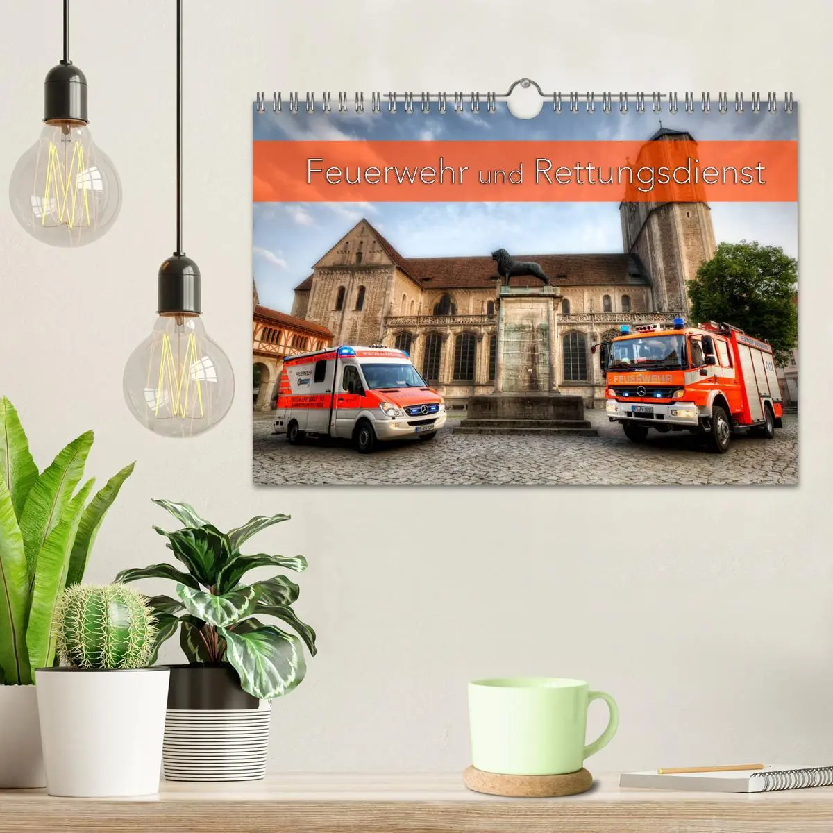 Bild: 9783457889220 | Feuerwehr und Rettungsdienst (Wandkalender 2026 DIN A4 quer),...