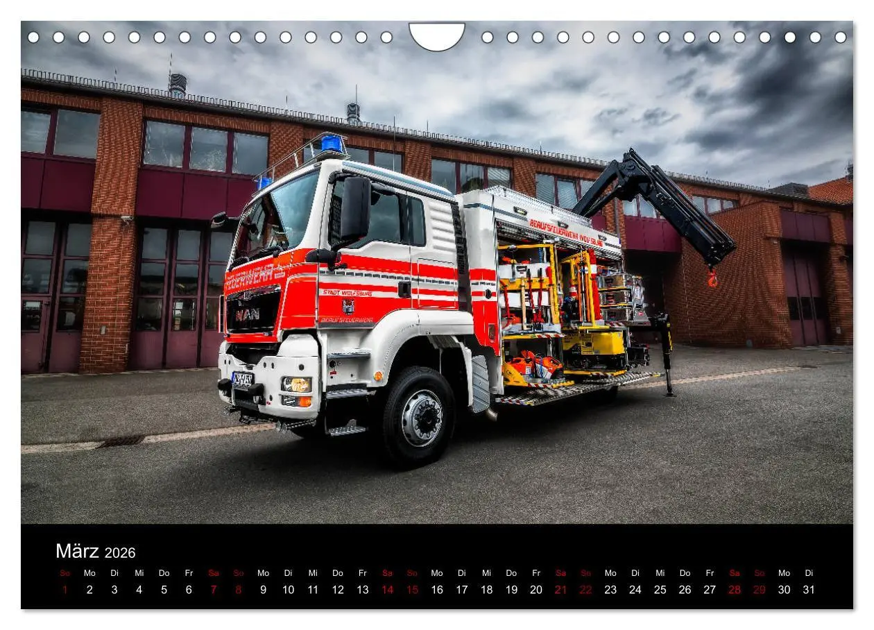 Bild: 9783457889220 | Feuerwehr und Rettungsdienst (Wandkalender 2026 DIN A4 quer),...