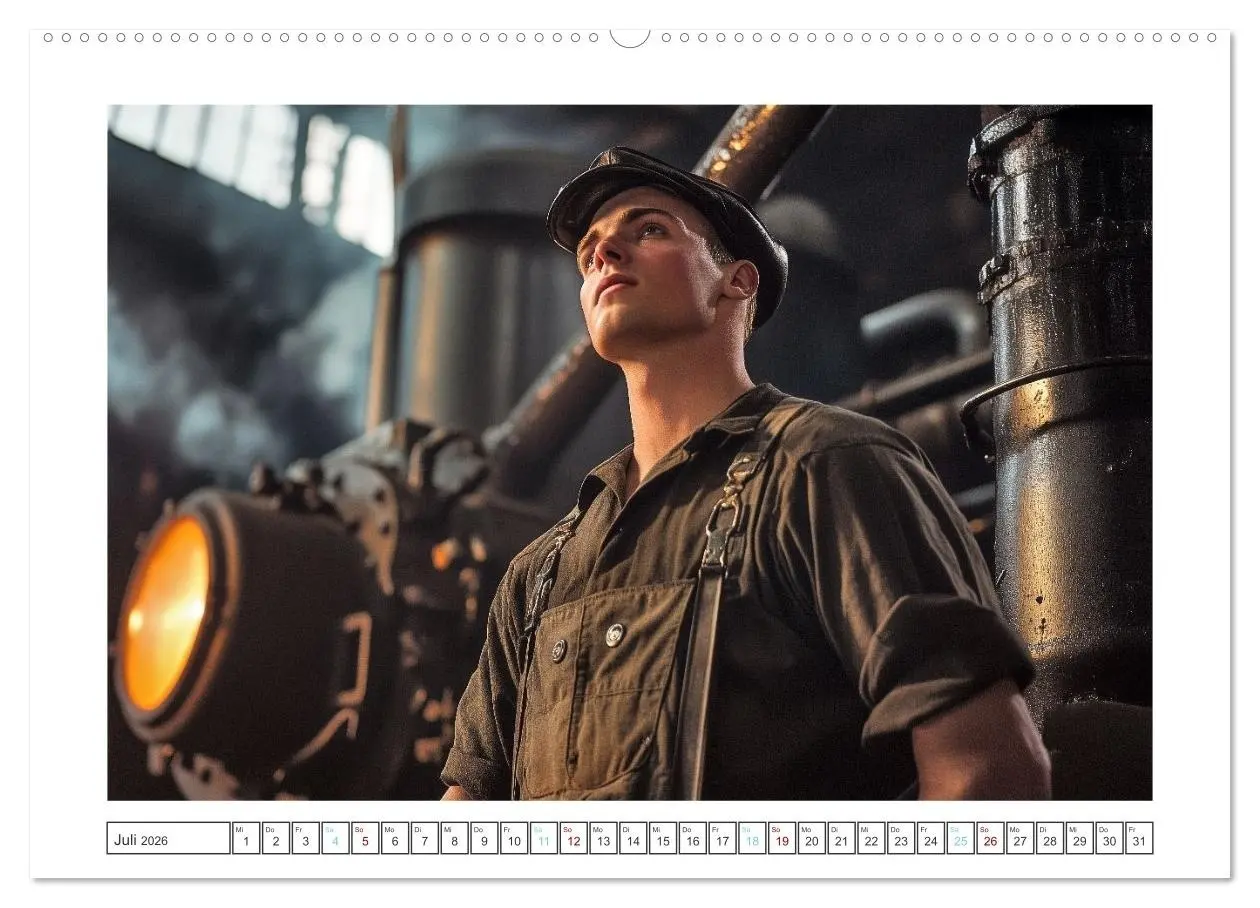 Bild: 9783516599220 | Mit Volldampf in dein Herz (hochwertiger Premium Wandkalender 2026...