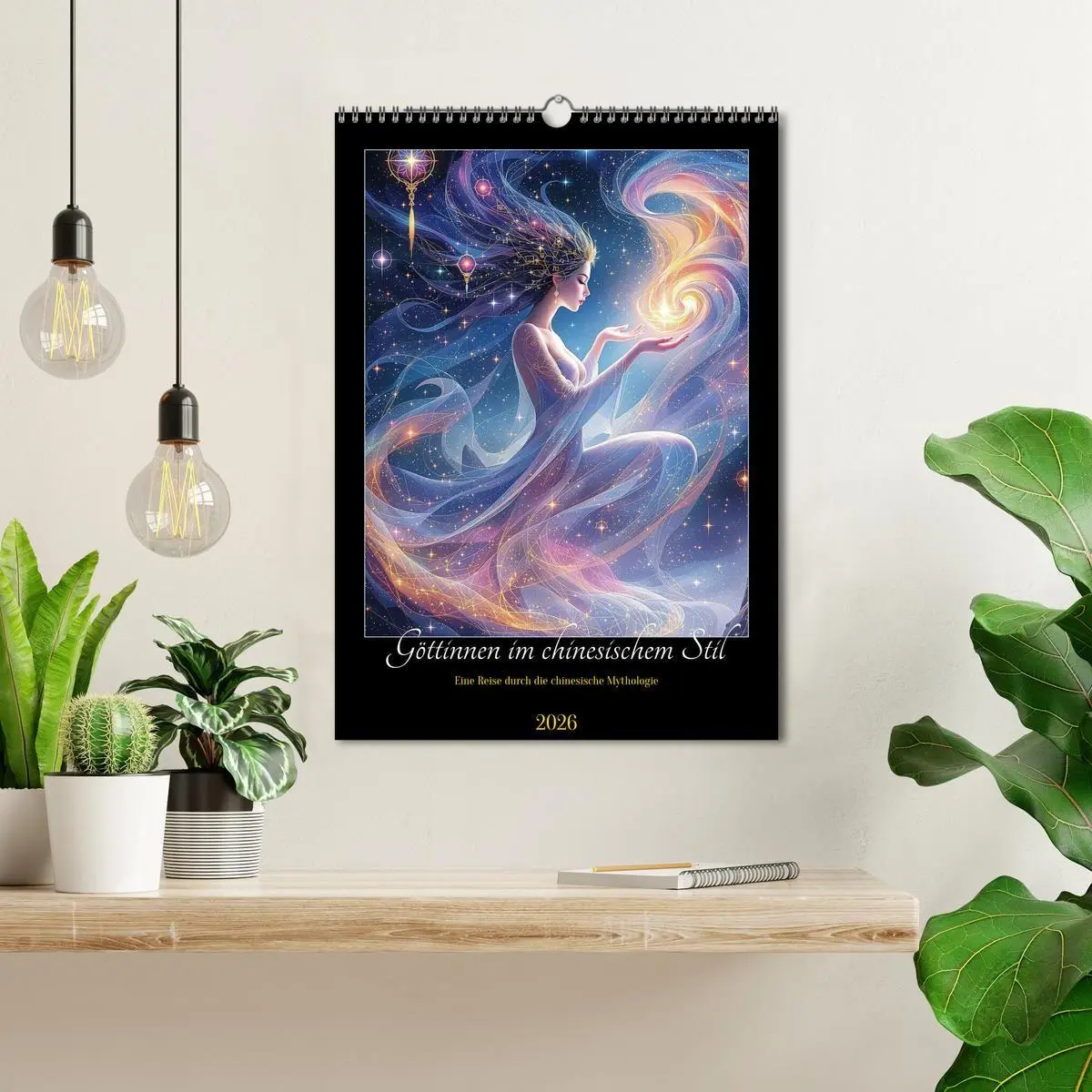Bild: 9783516669220 | Göttinnen im chinesischem Stil (Wandkalender 2026 DIN A3 hoch),...