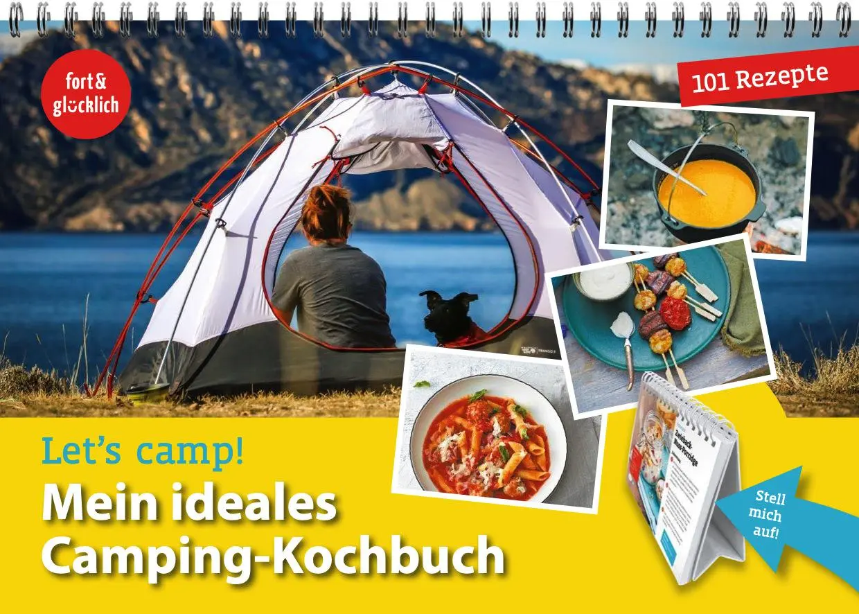 Cover: 9783982109220 | Let's camp! Mein ideales Camping-Kochbuch | Taschenbuch | 128 S.