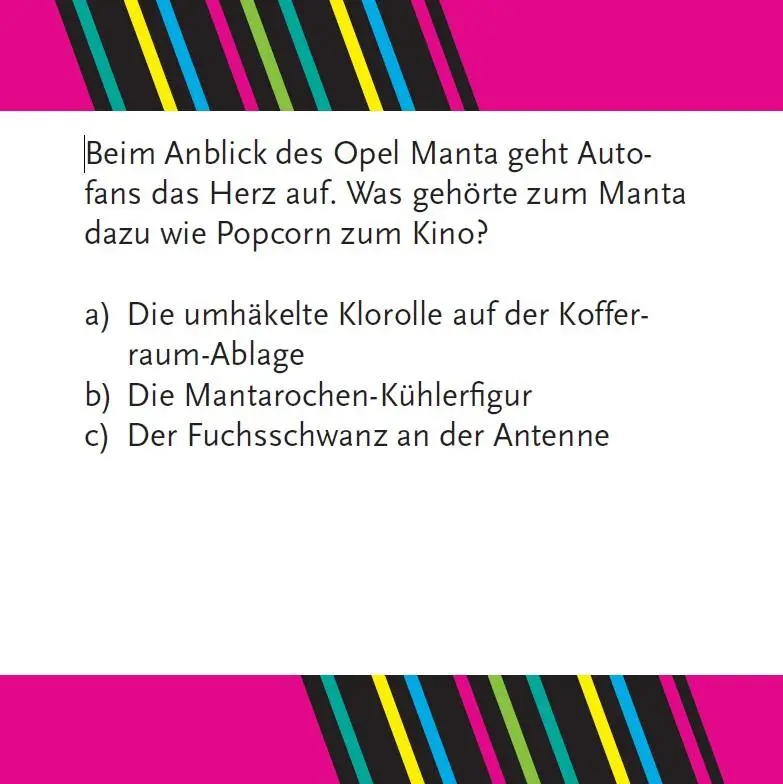 Bild: 4250364119320 | Das 80er Quiz | Box mit 66 Spielkarten und Anleitung | Stefan Gnad