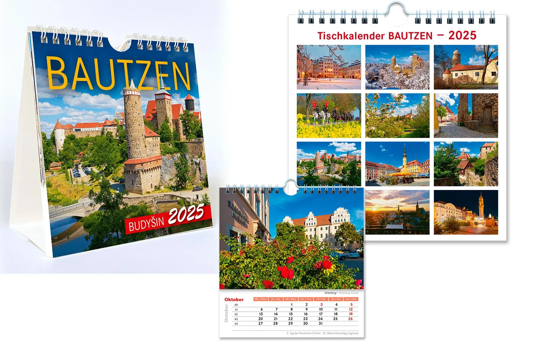 Bild: 4250582399320 | Kalender Bautzen 2026 | 13,5x14 cm - Tischkalender Bautzen 2026 | 2026