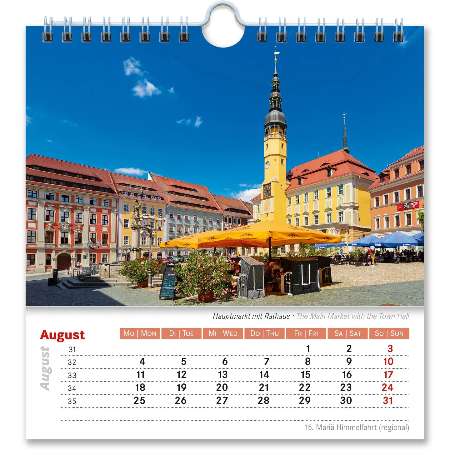 Bild: 4250582399320 | Kalender Bautzen 2026 | 13,5x14 cm - Tischkalender Bautzen 2026 | 2026