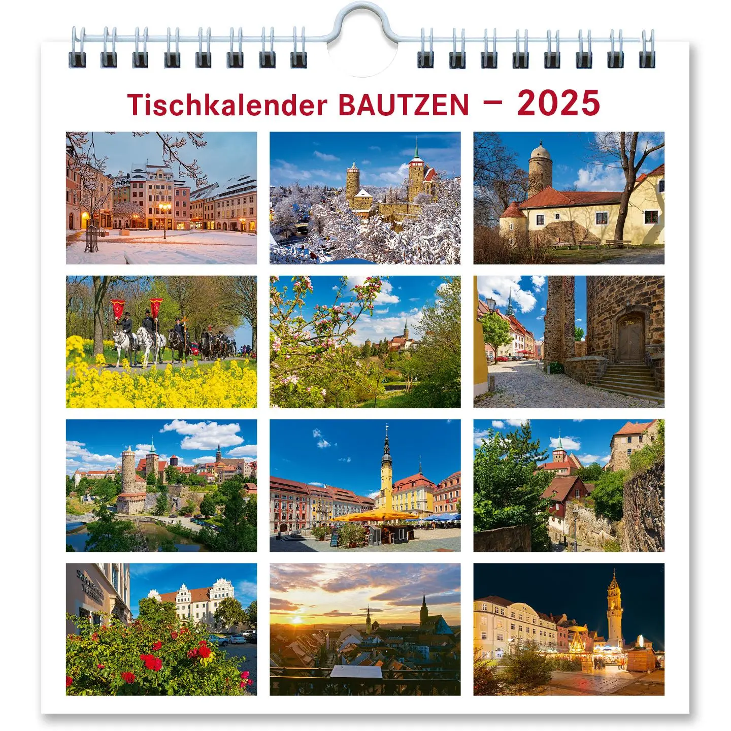 Bild: 4250582399320 | Kalender Bautzen 2026 | 13,5x14 cm - Tischkalender Bautzen 2026 | 2026