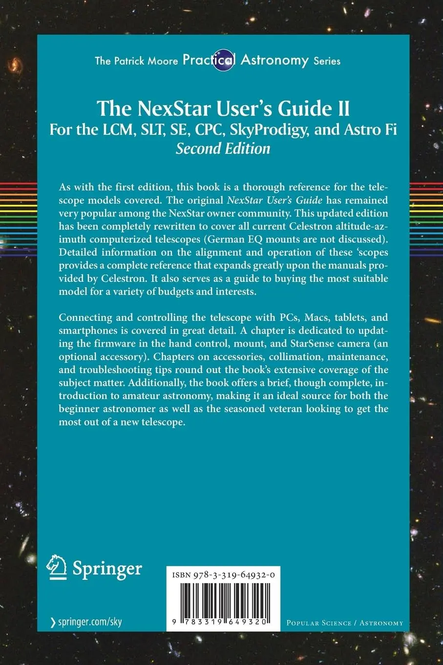 Rückseite: 9783319649320 | The NexStar User's Guide II | Michael Swanson | Taschenbuch | ix