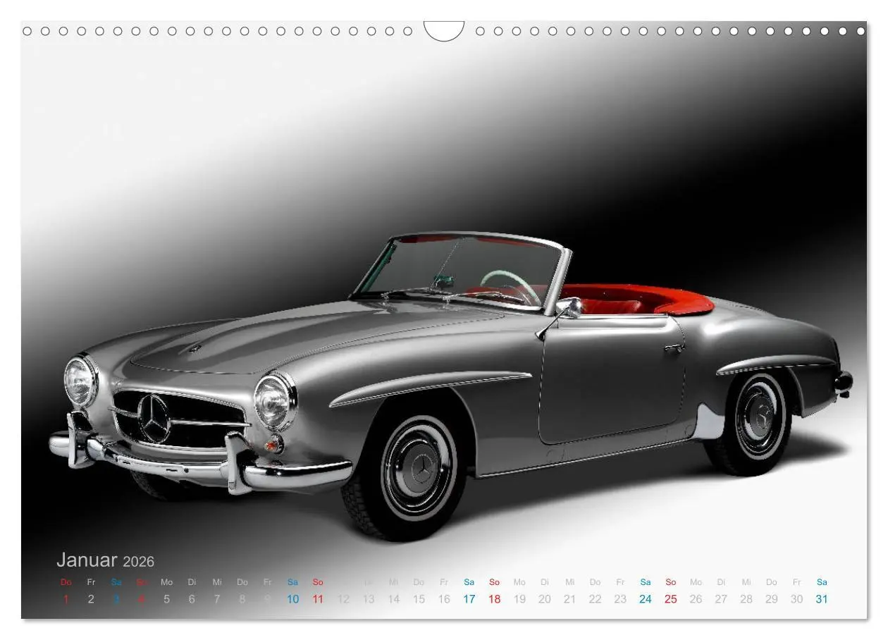 Bild: 9783457949320 | Zeitlose Ästhetik Oldtimer-Fotografien von Wolf Kloss (Wandkalender...