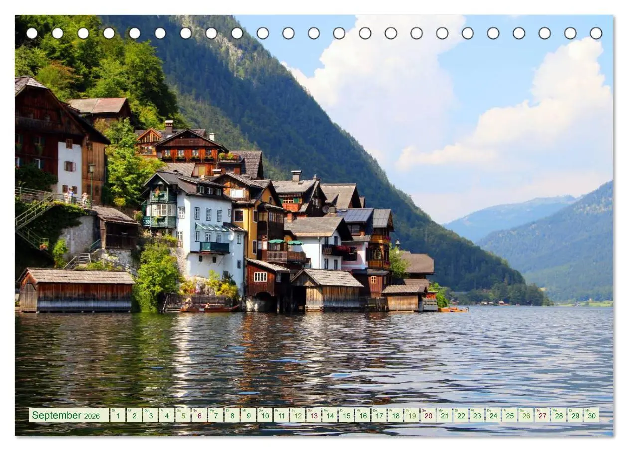 Bild: 9783516039320 | Hallstatt, Marktgemeinde am Hallstätter See (Tischkalender 2026 DIN...