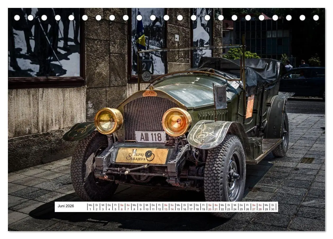 Bild: 9783516659320 | Sarajevo im Fokus (Tischkalender 2026 DIN A5 quer), CALVENDO...