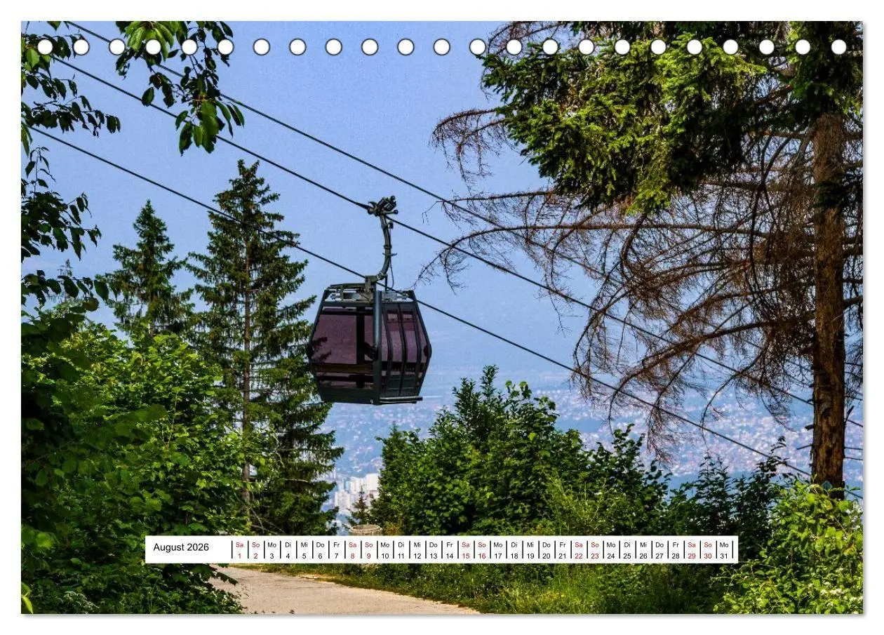 Bild: 9783516659320 | Sarajevo im Fokus (Tischkalender 2026 DIN A5 quer), CALVENDO...