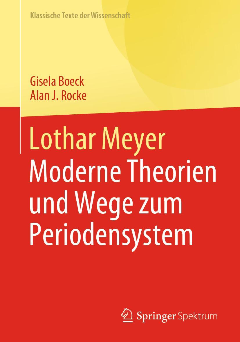 Cover: 9783662639320 | Lothar Meyer | Moderne Theorien und Wege zum Periodensystem | Buch
