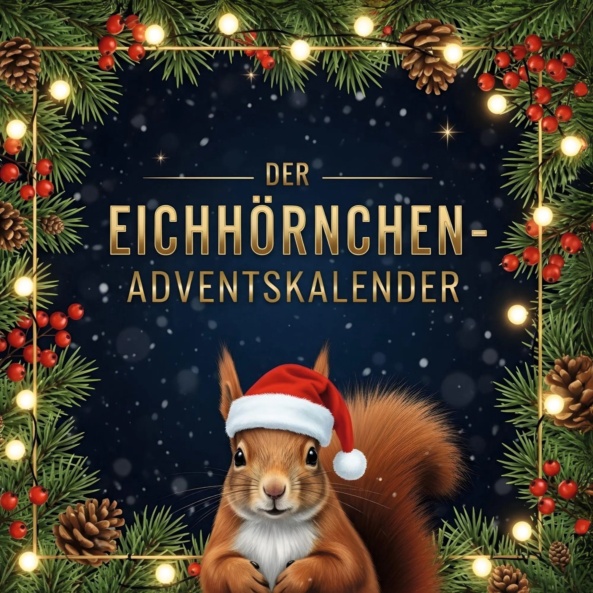 Cover: 9783695309320 | Der Eichhörnchen-Adventskalender | Linus Neumann | Taschenbuch | 2025