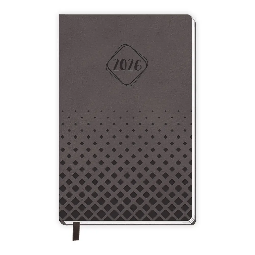 Cover: 4251901509420 | Trötsch Taschenkalender A6 Soft Touch Anthrazit 2026 | KG | Kalender