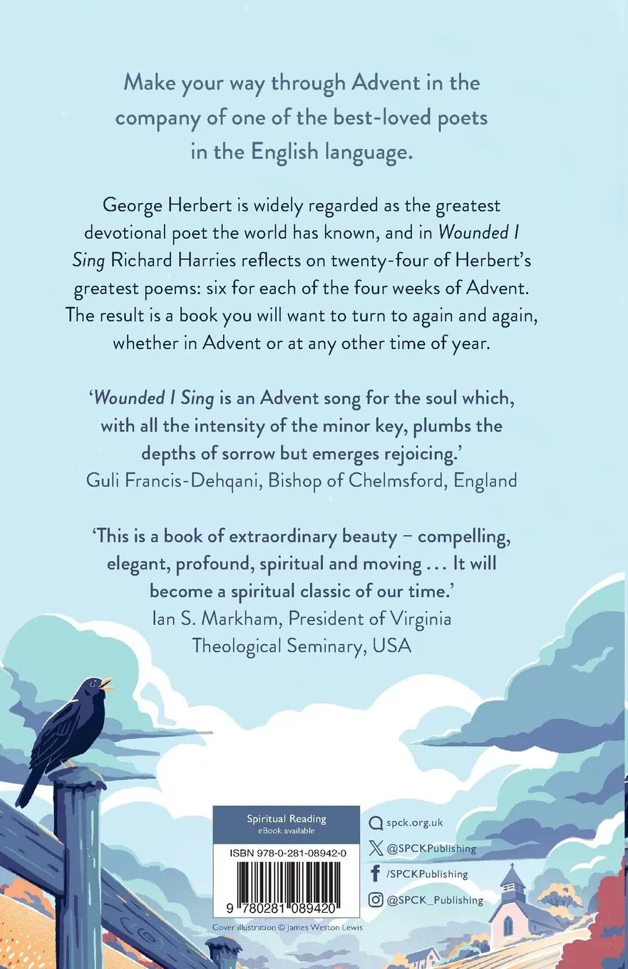 Rückseite: 9780281089420 | Wounded I Sing | From Advent to Christmas with George Herbert | Buch