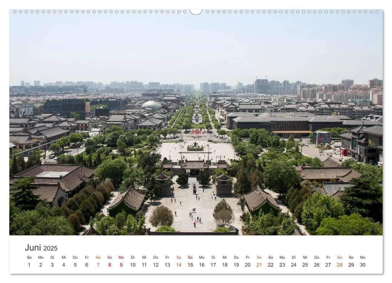 Bild: 9783435399420 | China - Tradition und Moderne (Wandkalender 2025 DIN A2 quer),...