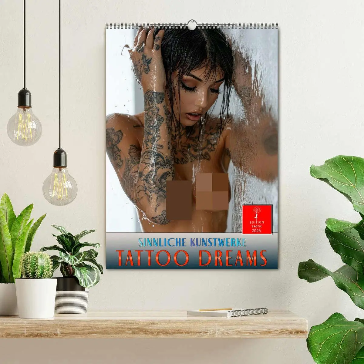 Bild: 9783457249420 | Tattoo Dreams - Sinnliche Kunstwerke (Wandkalender 2026 DIN A2...