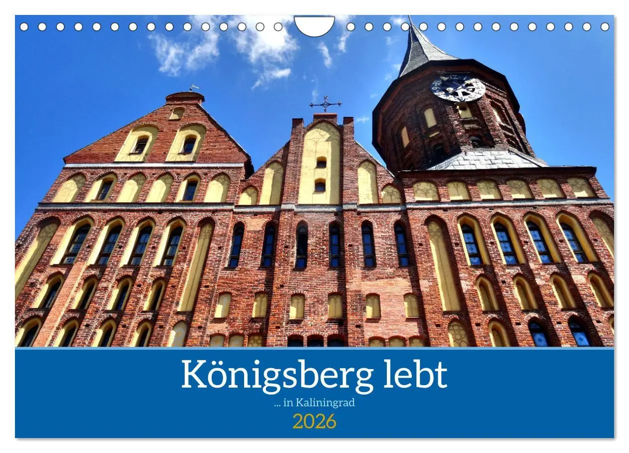 Cover: 9783457629420 | Königsberg lebt - ... in Kaliningrad (Wandkalender 2026 DIN A4...