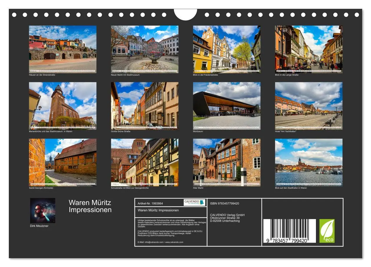 Bild: 9783457799420 | Waren Müritz Impressionen (Wandkalender 2026 DIN A4 quer), CALVENDO...