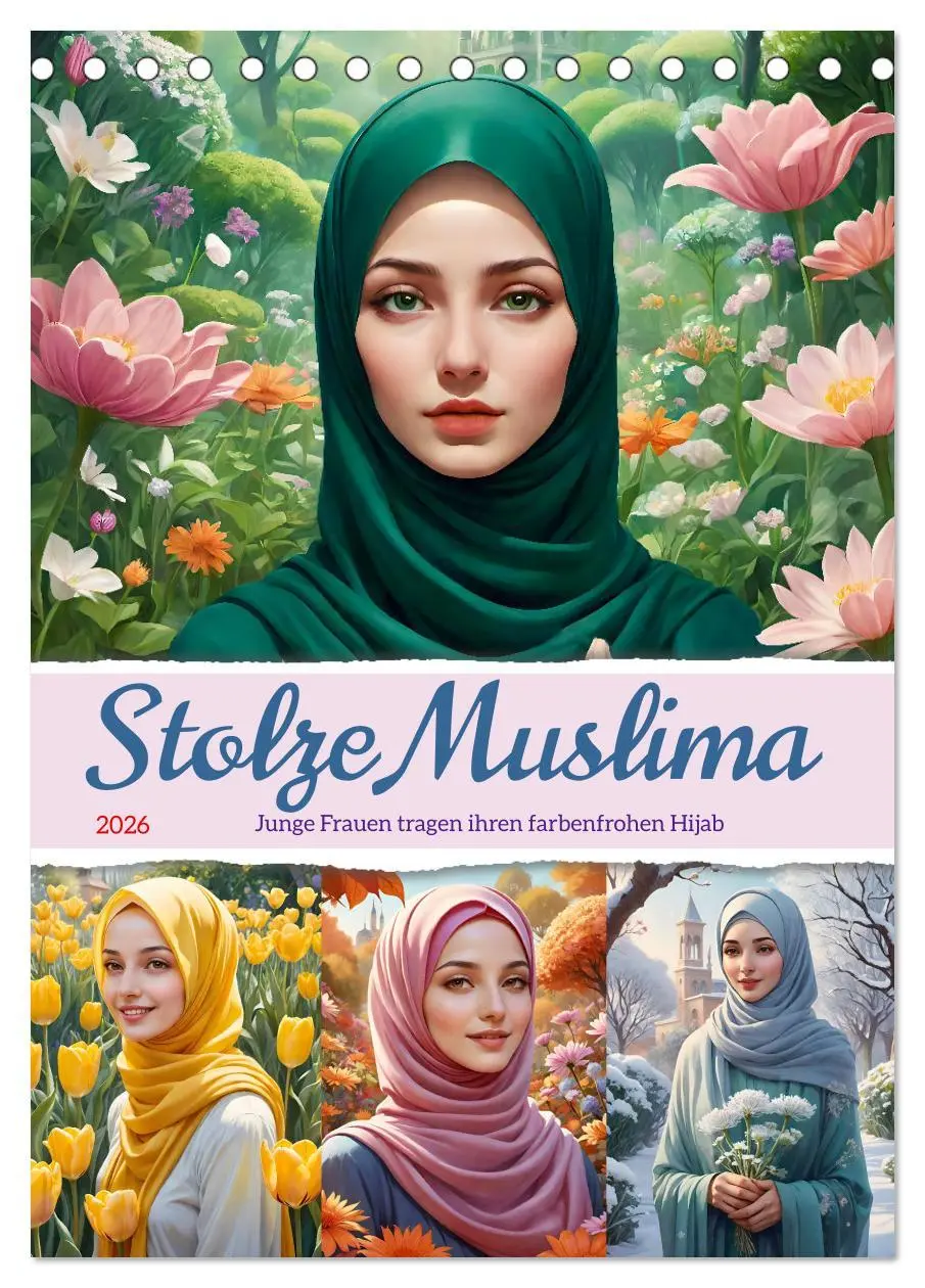 Cover: 9783516269420 | Stolze Muslima (Tischkalender 2026 DIN A5 hoch), CALVENDO...