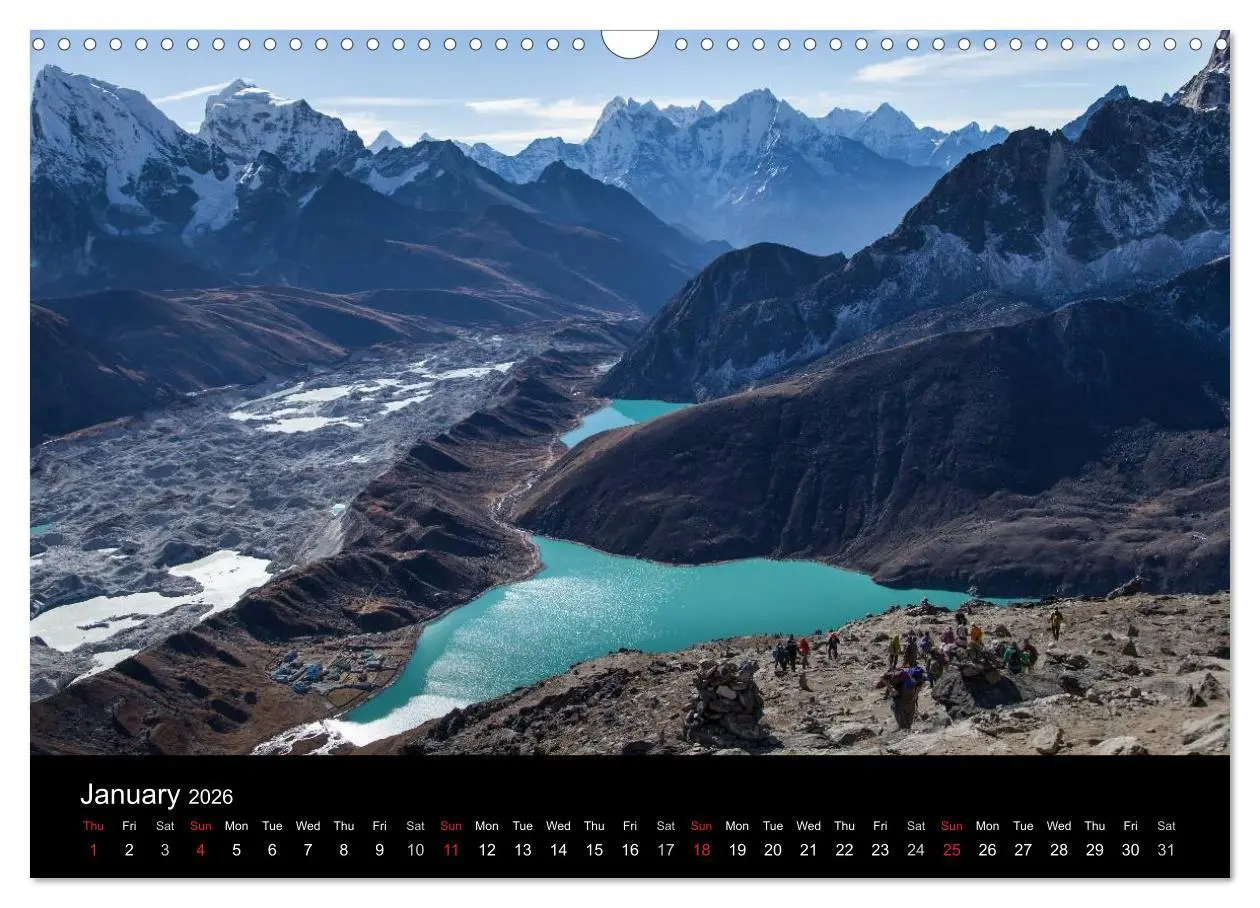 Bild: 9783516579420 | Mount Everest Trek (Wall Calendar 2026 DIN A3 landscape), CALVENDO...