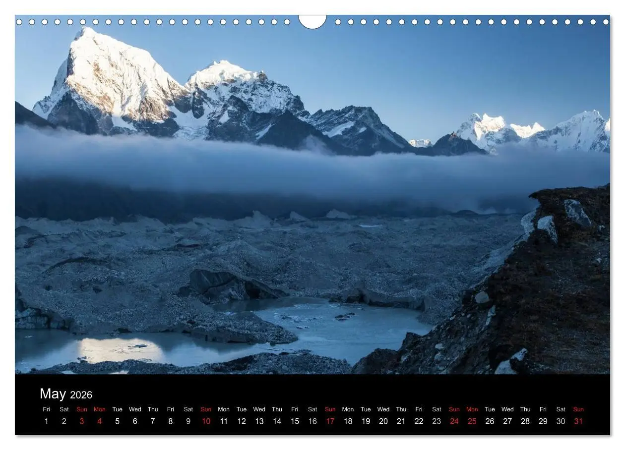 Bild: 9783516579420 | Mount Everest Trek (Wall Calendar 2026 DIN A3 landscape), CALVENDO...