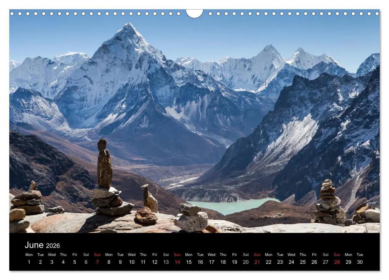 Bild: 9783516579420 | Mount Everest Trek (Wall Calendar 2026 DIN A3 landscape), CALVENDO...