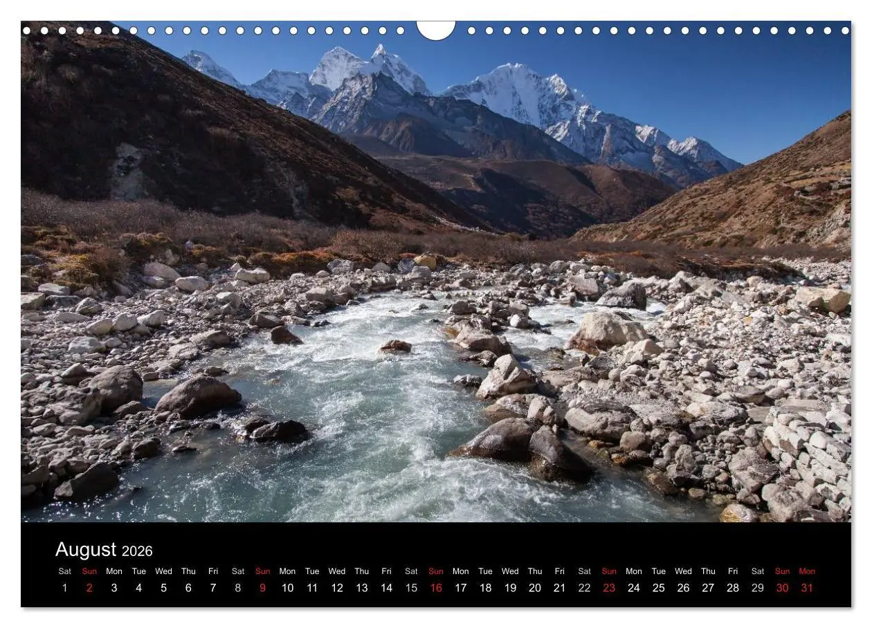 Bild: 9783516579420 | Mount Everest Trek (Wall Calendar 2026 DIN A3 landscape), CALVENDO...