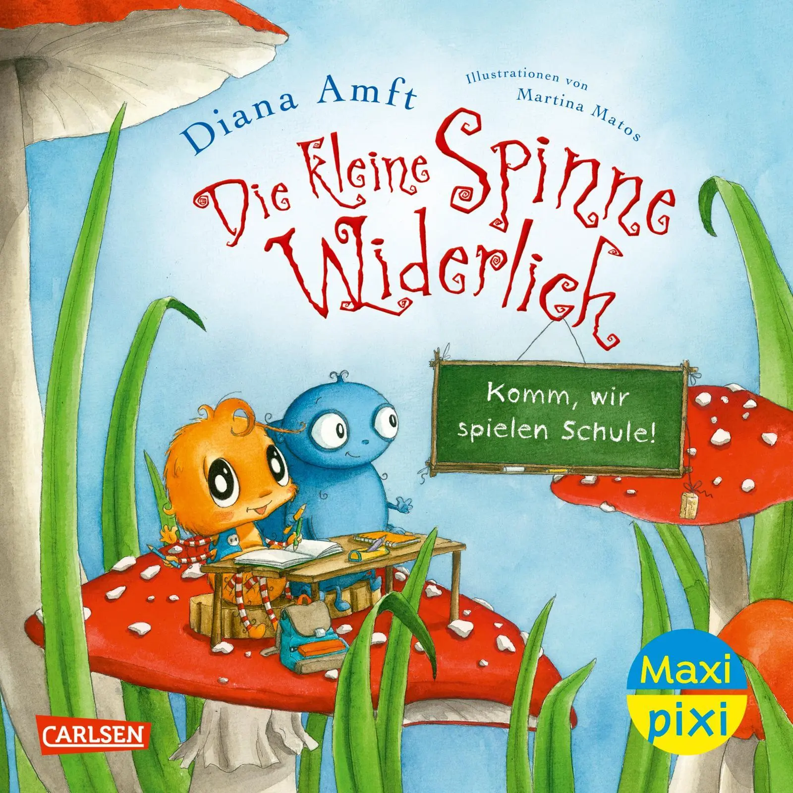 Cover: 9783551059420 | Maxi Pixi 393: VE 5: Die kleine Spinne Widerlich: Komm, wir spielen...