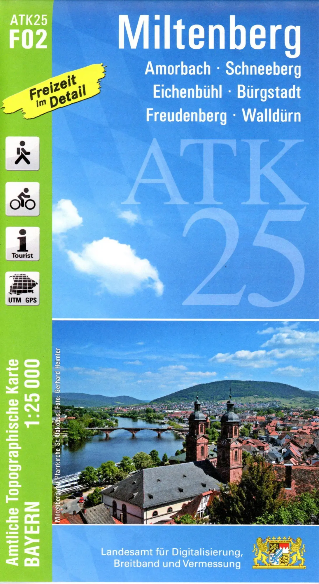 Cover: 9783899339420 | Miltenberg 1:25 000 | Digitalisierung | (Land-)Karte | Deutsch | 2022