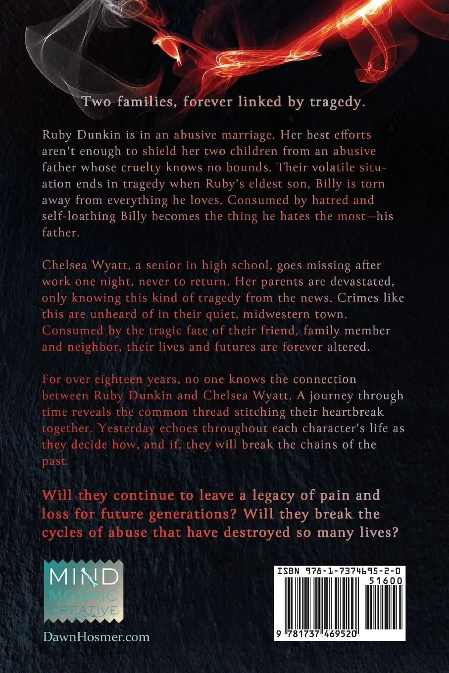 Rückseite: 9781737469520 | The End of Echoes | Dawn Hosmer | Taschenbuch | Englisch | 2021