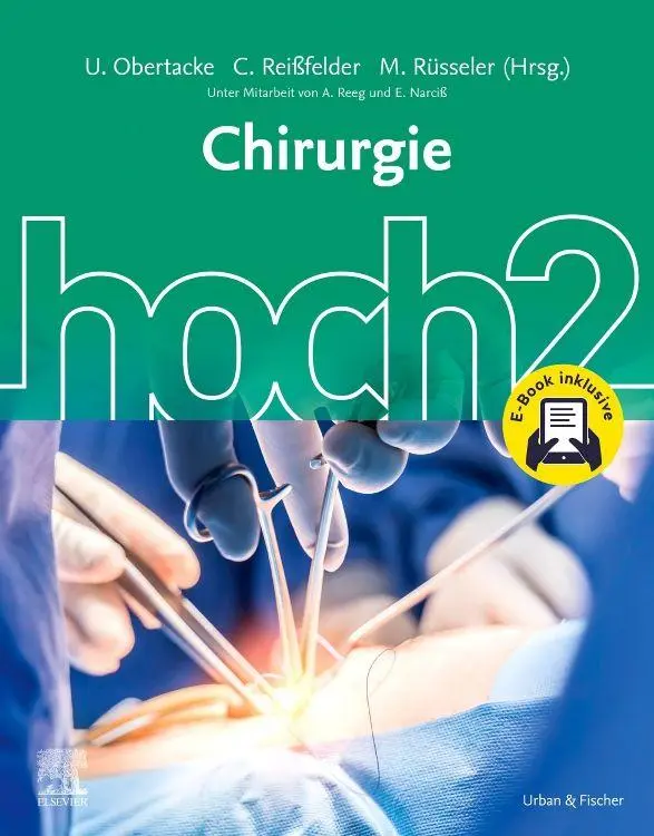Cover: 9783437439520 | Chirurgie hoch2 + E-Book | Udo Obertacke (u. a.) | Taschenbuch | hoch2
