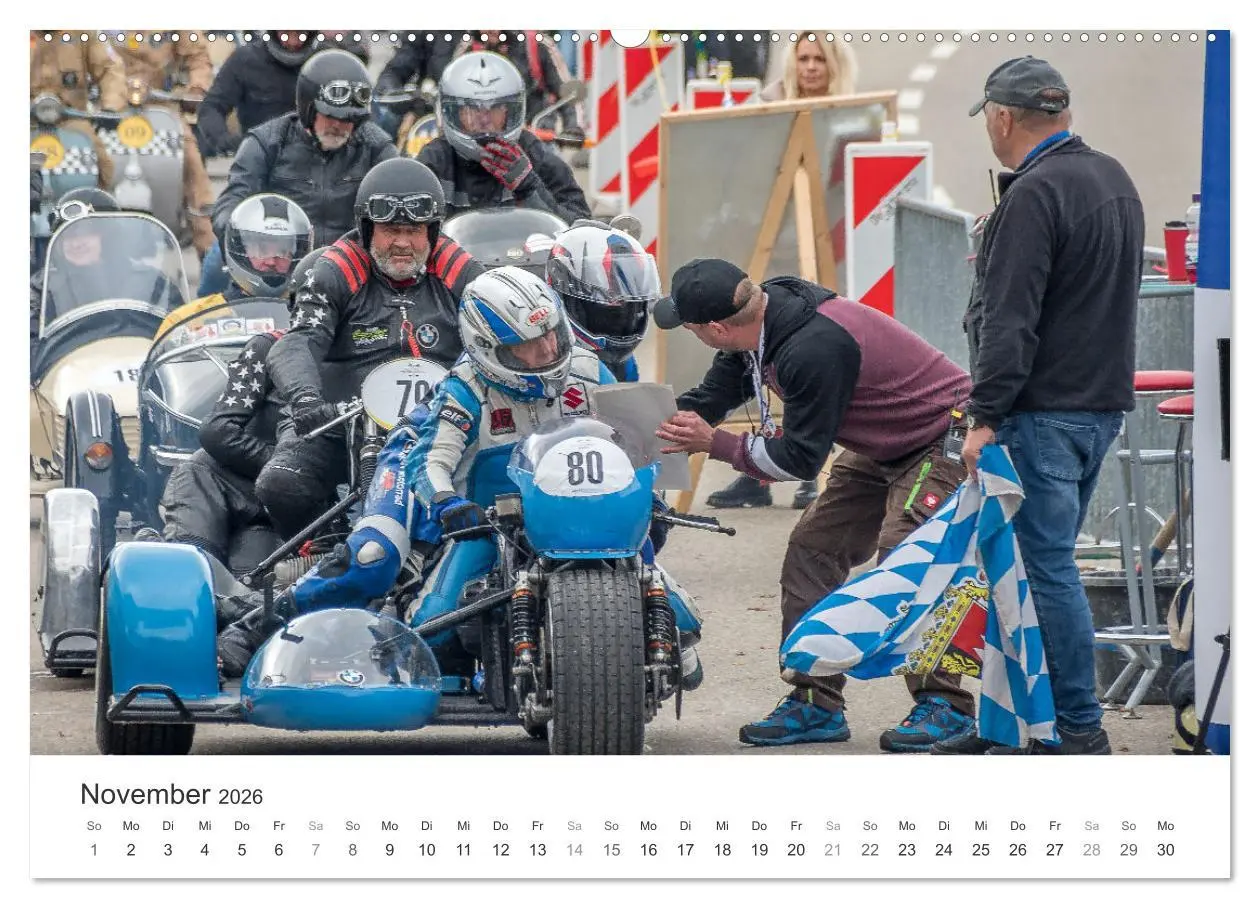Bild: 9783457549520 | Motorradgespanne am Jochpass (hochwertiger Premium Wandkalender...