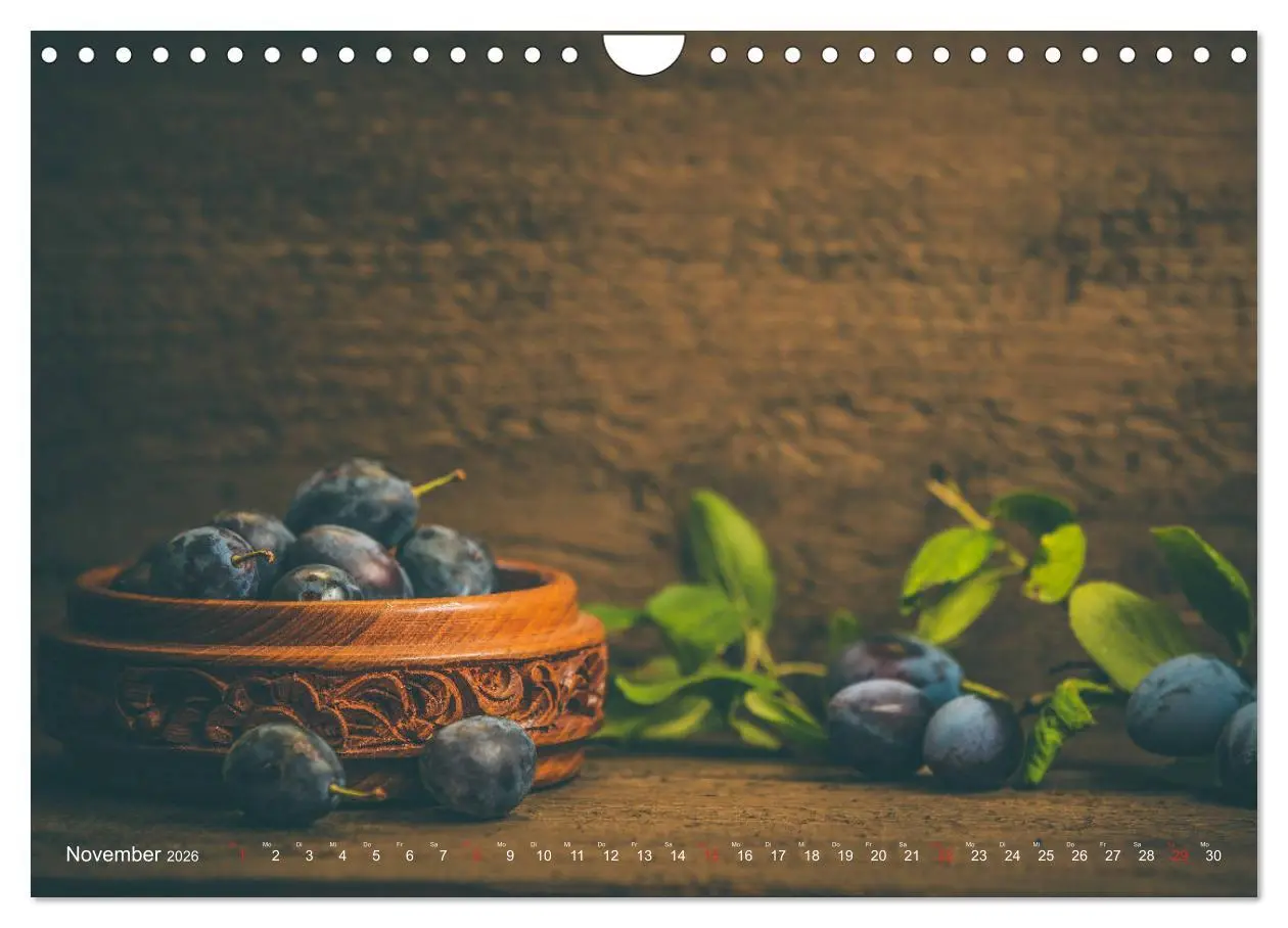 Bild: 9783457929520 | Beeren und Co. Stillleben (Wandkalender 2026 DIN A4 quer), CALVENDO...