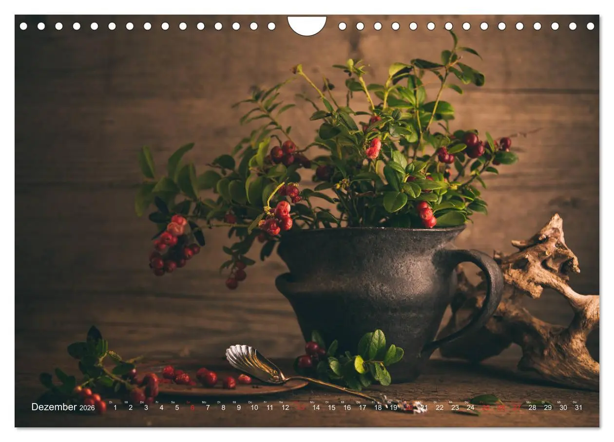 Bild: 9783457929520 | Beeren und Co. Stillleben (Wandkalender 2026 DIN A4 quer), CALVENDO...