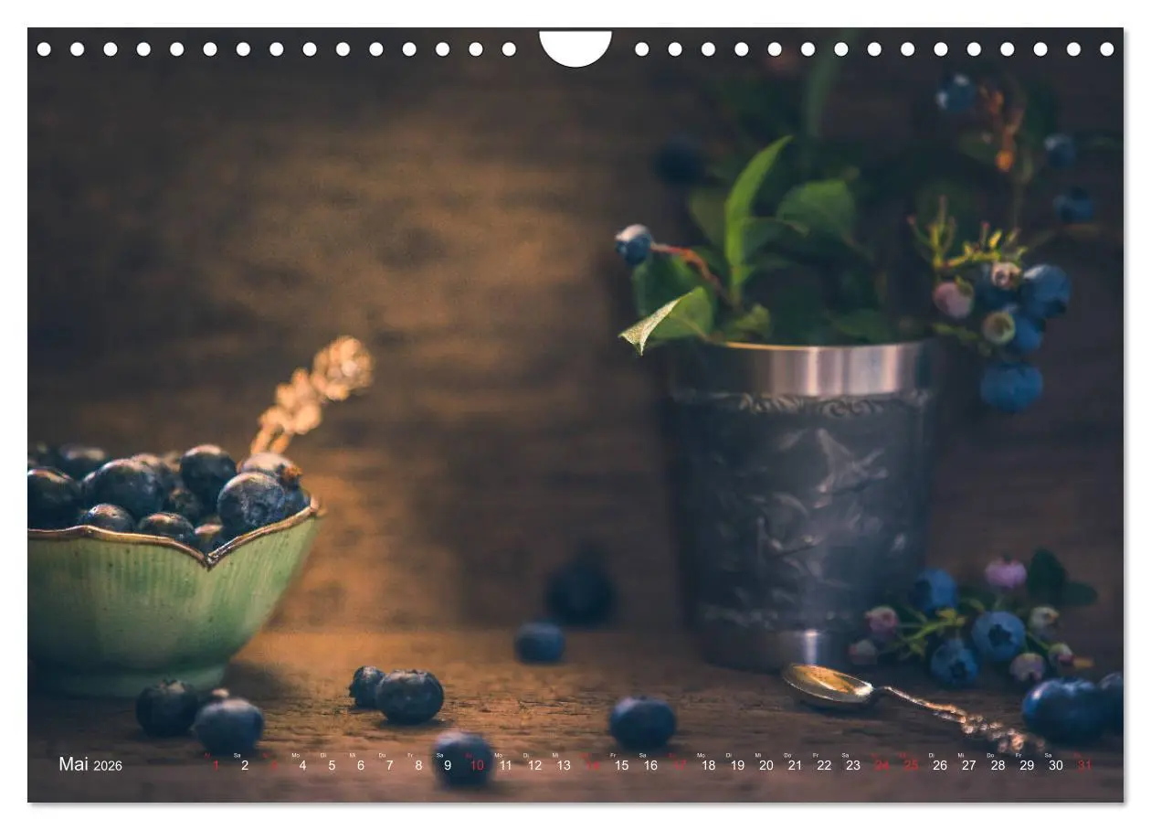 Bild: 9783457929520 | Beeren und Co. Stillleben (Wandkalender 2026 DIN A4 quer), CALVENDO...