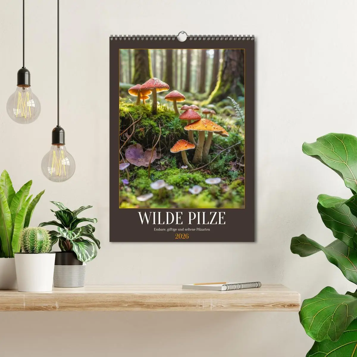 Bild: 9783516639520 | WILDE PILZE - Essbare, giftige und seltene Pilzarten (Wandkalender...