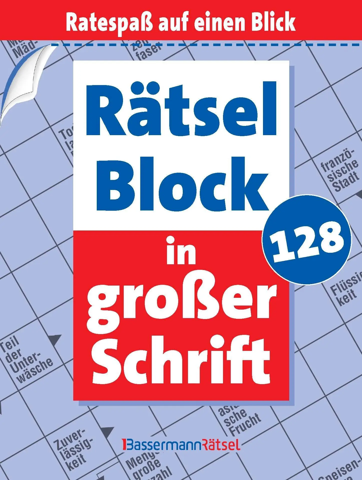 Krüger, Eberhard: Rätselblock in großer Schrift 128 (5 Exemplare à 2,99 EUR)