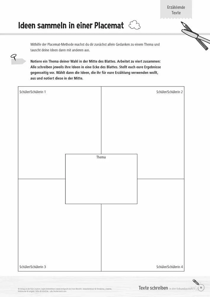 Bild: 9783834669520 | Texte schreiben in der Sekundarstufe I | Ingrid Semmelmann | Broschüre