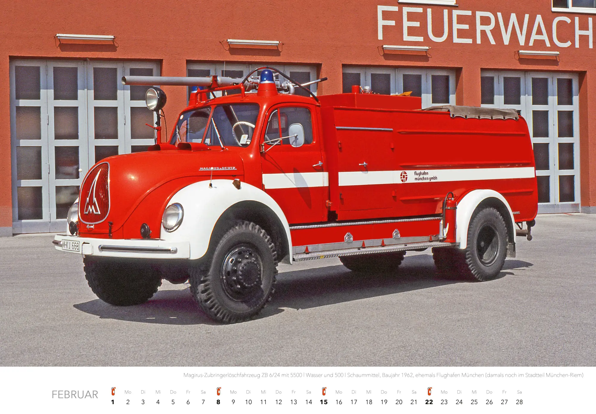 Bild: 9783966649520 | Feuerwehr Kalender 2026 Wandkalender | Hans-Joachim Profeld | Kalender