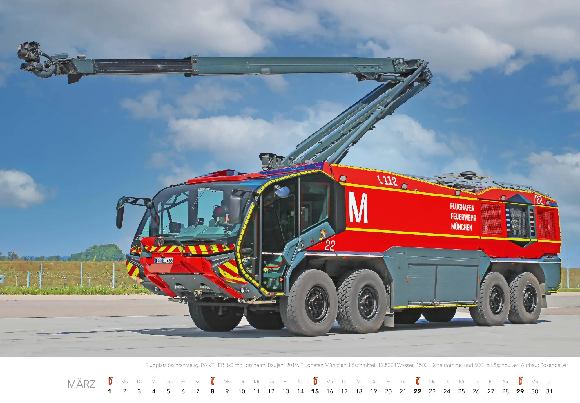 Bild: 9783966649520 | Feuerwehr Kalender 2026 Wandkalender | Hans-Joachim Profeld | Kalender